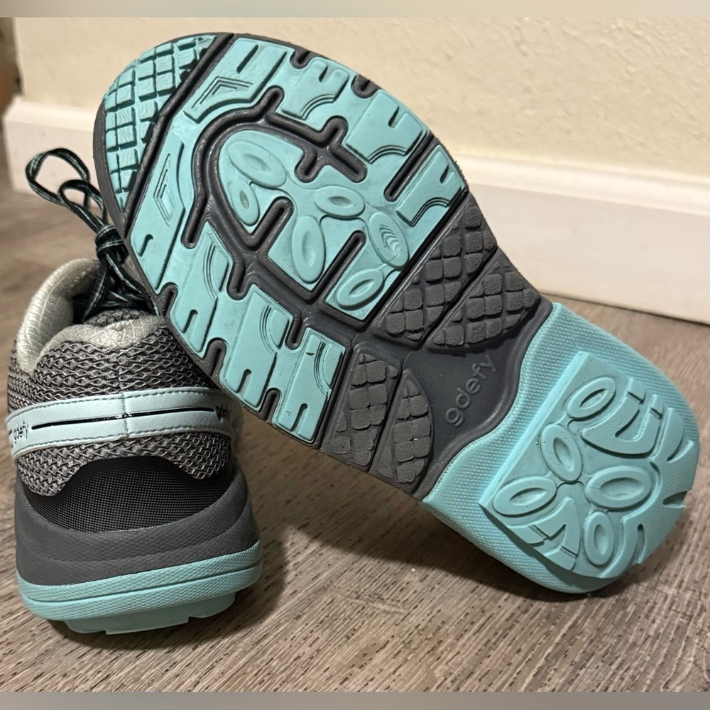 Gravity Defyer GDEFY Mighty Walk Women’s Athletic Shoes | Gray Teal | Size 6 - Picture 7 of 7